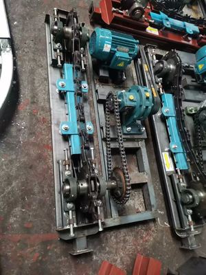 Engineered custom roller coating conveyor chain automated coating system