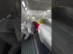 বহুমুখী অটো পেইন্ট বুথ 10um - 50um লেপ আউটডোর স্প্রে বুথ সুইচ স্টাইল