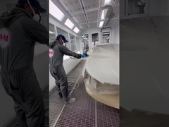 বেকিং অটো বডি স্প্রে বুথ পিএলসি কন্ট্রোল কার পেইন্ট পাউডার স্প্রে বুথ