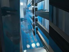 ইলেক্ট্রোস্ট্যাটিক স্বয়ংক্রিয় পাউডার লেপ লাইন সিস্টেম পাউডার লেপ মেশিন, নিরাময় চুলা এবং স্প্রে বো