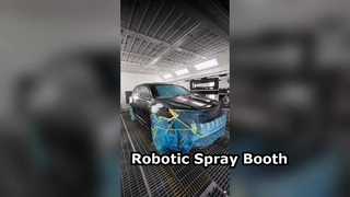 AI-চালিত রোবোটিক স্প্রে সিস্টেম সহ CoatTech উচ্চ-দক্ষতা শিল্প স্বয়ংক্রিয় পেইন্ট বুথ